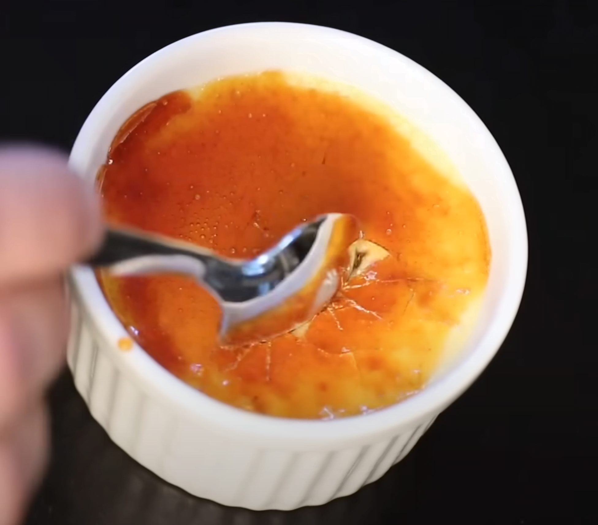 Can you use store-bought custard for crème brûlée?