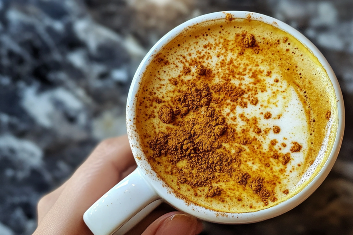 recipe for coffee loophole with cinnamon and curcumin