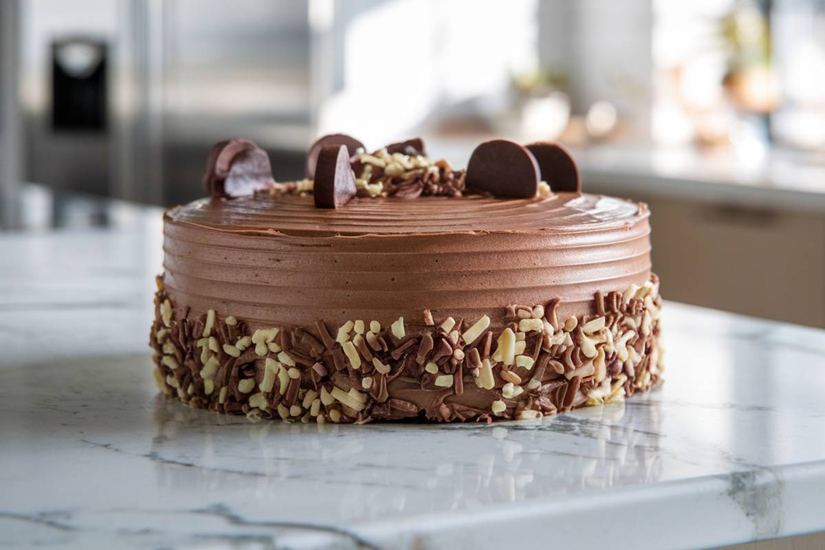 What is Swiss Chocolate Cake Made Of?