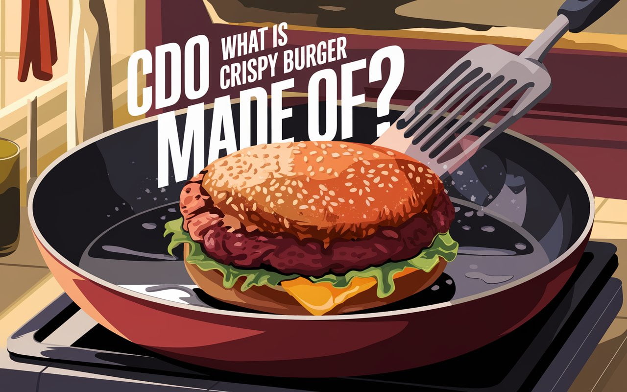 What is CDO crispy burger made of