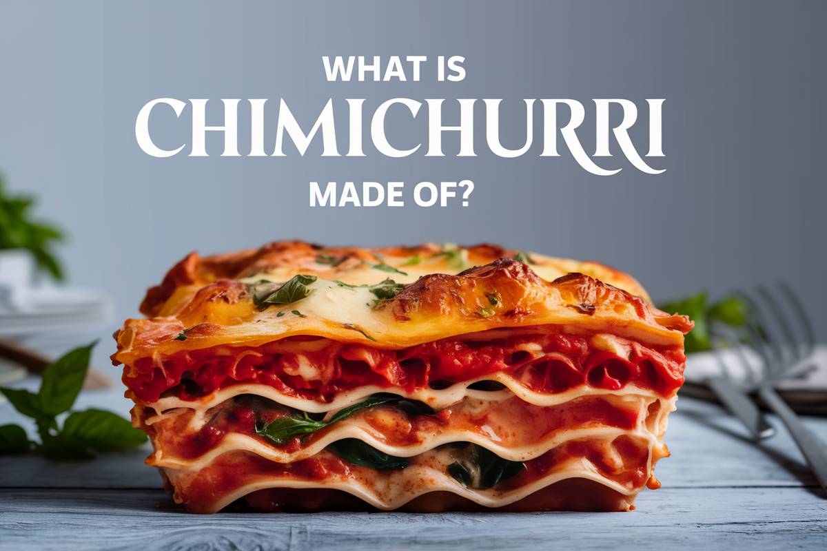 What is chimichurri made of