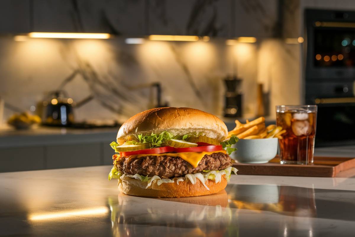 crispy burger